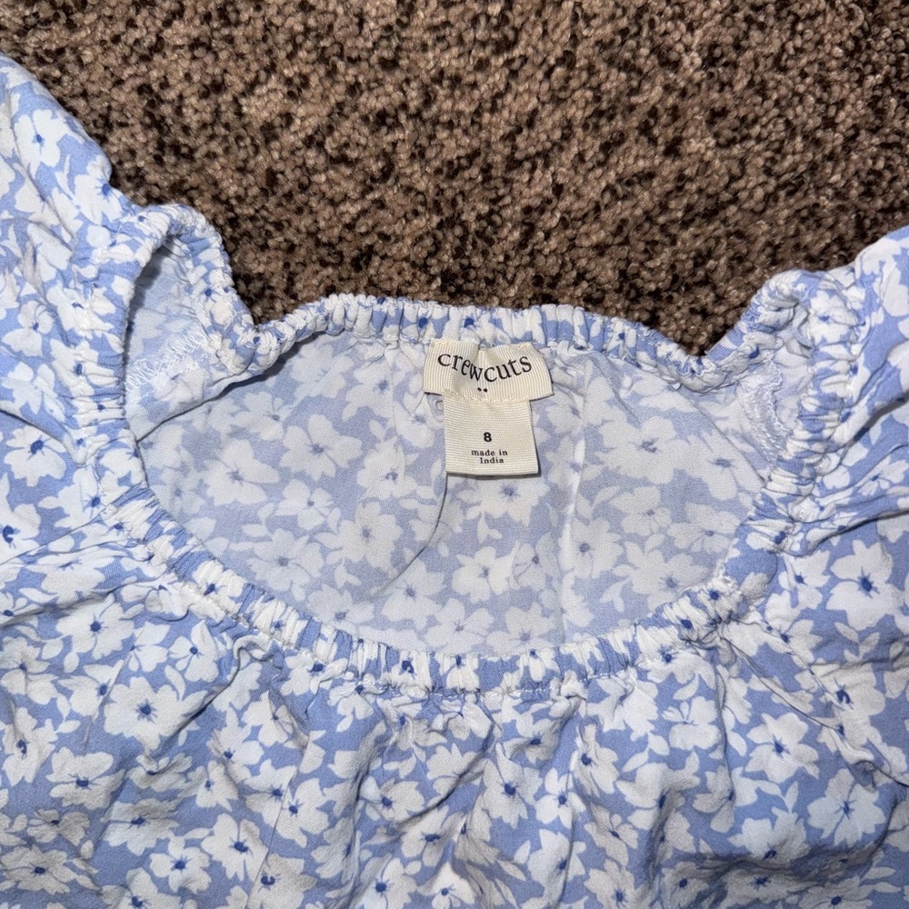 Crewcuts 2 piece skort set floral size 8 and size 12 - Picture 5 of 10